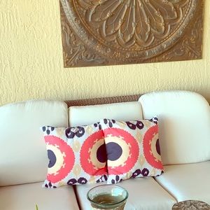 Two (2) indoor/outdoor pillows